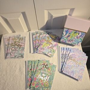 Lilly Pulitzer Colorful Stationery Set